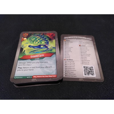 KeyForge: Worlds Collide - Wing, Admiral of the Tricky Village Green